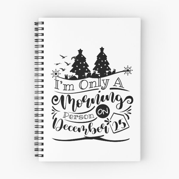 Item preview, I’m Only A Morning Person On December 25 designed and sold by buzz1days.