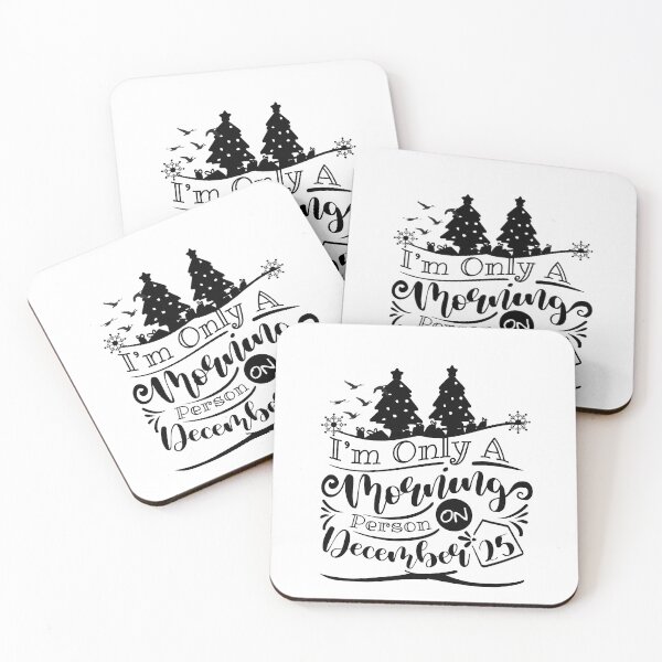 Item preview, I’m Only A Morning Person On December 25 designed and sold by buzz1days.