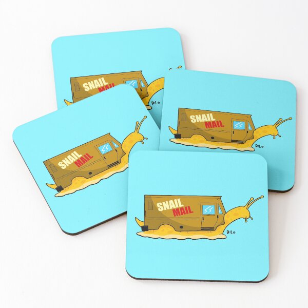 Item preview, Snail Mail Funny Pun  designed and sold by DiLo-Draws.