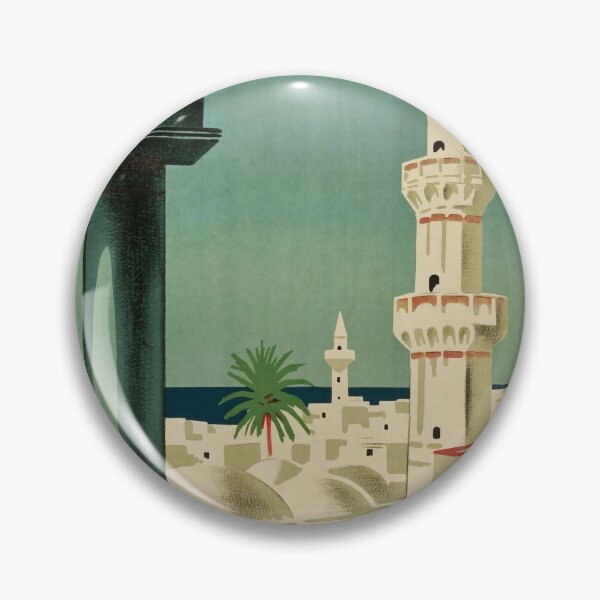 Artikelvorschau, retro classic Tripoli poster entworfen und verkauft von CorasPosters.