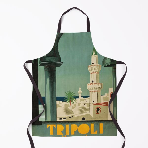 Item preview, retro classic Tripoli poster designed and sold by CorasPosters.