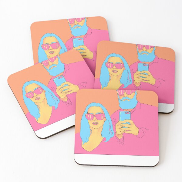 Item preview, sunset mirror selfies  designed and sold by Lexolasart.