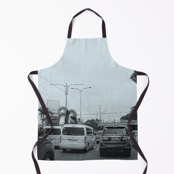 Item preview, All Day Traffic Cavite to Manila Philippines Black and White Version designed and sold by RCPphotography.