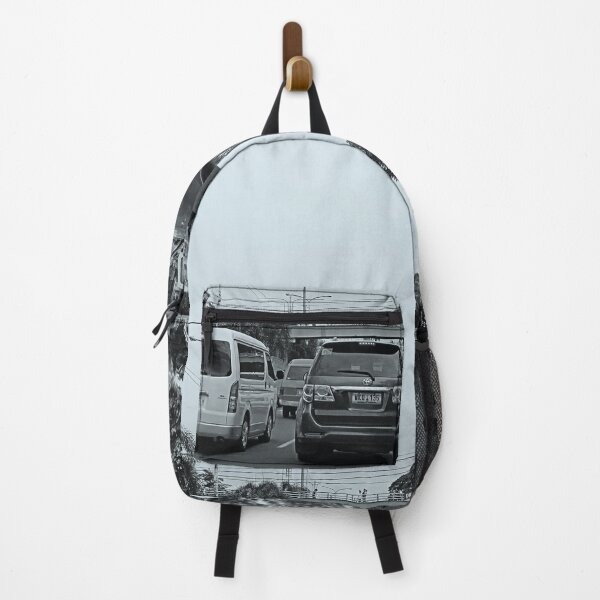 Item preview, All Day Traffic Cavite to Manila Philippines Black and White Version designed and sold by RCPphotography.