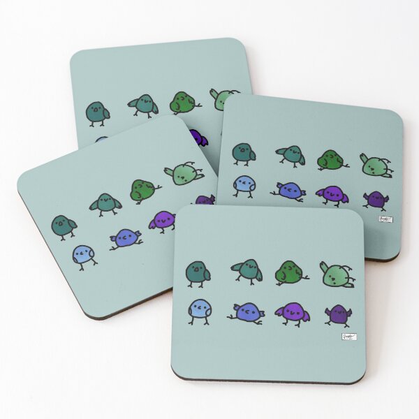 Item preview, Gradient of Birds Doodle designed and sold by tdoodles.