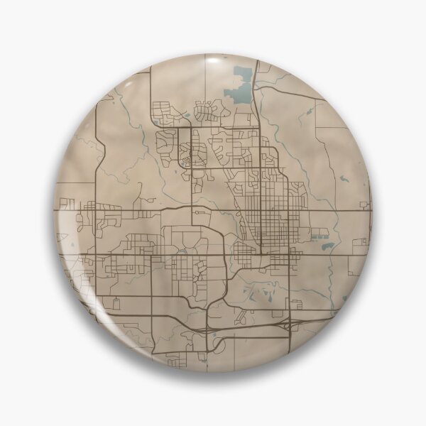 Item preview, Ames Sepia Map designed and sold by CPTVDesign.