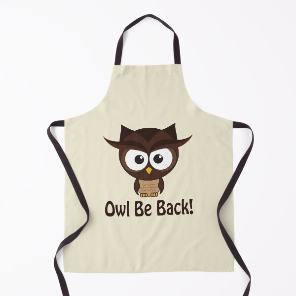 Item preview, Owl Be Back Owl designed and sold by Hedgie Designs.