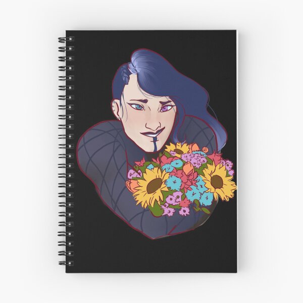 Item preview, Yasha with a bouquet of flowers designed and sold by Lexolasart.