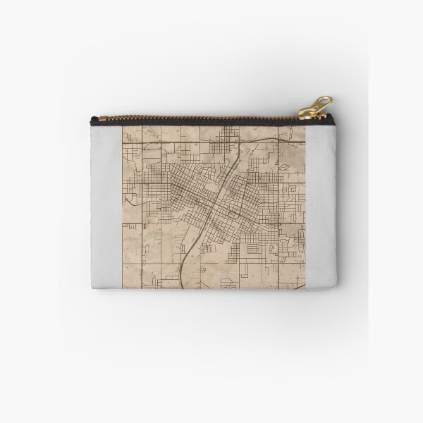 Item preview, Muskogee Sepia Map designed and sold by CPTVDesign.