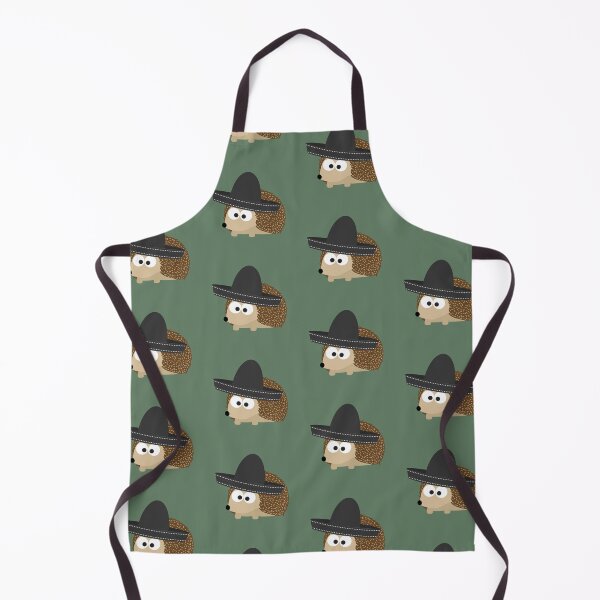 Item preview, Cute Brown Hedgehog Wearing a Sombrero designed and sold by Hedgie Designs.