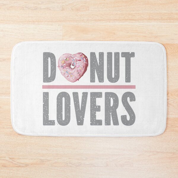 Item preview, Donut Lovers Strawberry Heart Doughnut  designed and sold by FiveDucklings.