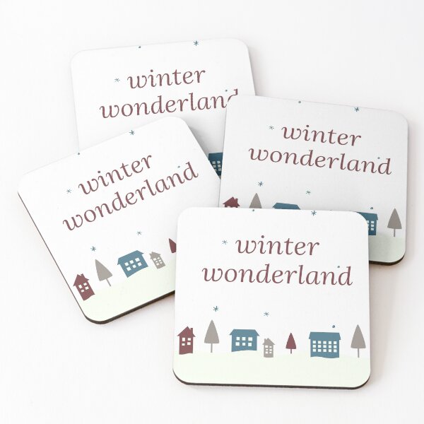 Item preview, winter wonderland christmas snow town designed and sold by AlyssaCCastro.