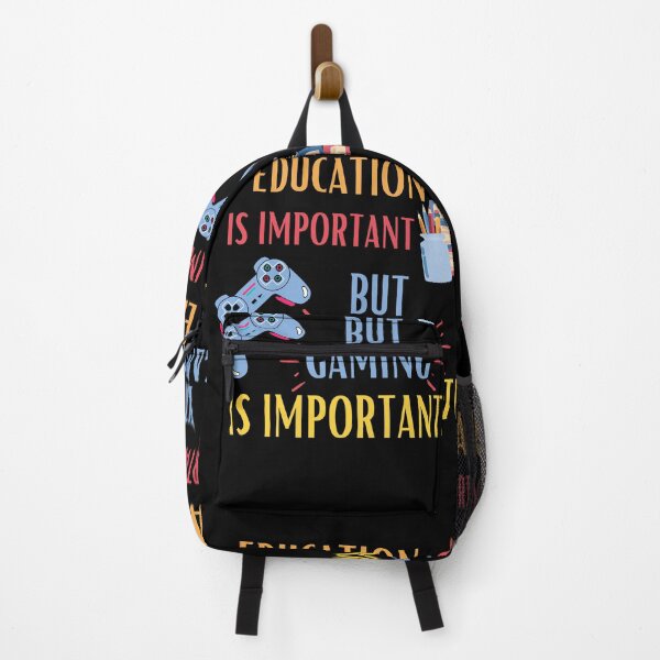 Item preview, Education Is Important But Gaming Is More Importanter designed and sold by Quadghouls.