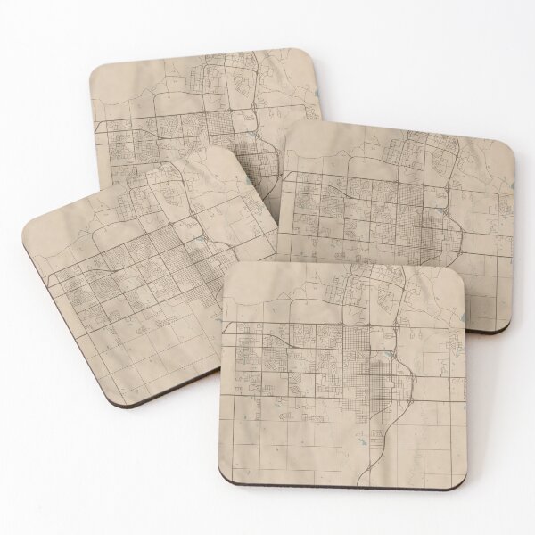 Item preview, Lawton Sepia Map designed and sold by CPTVDesign.