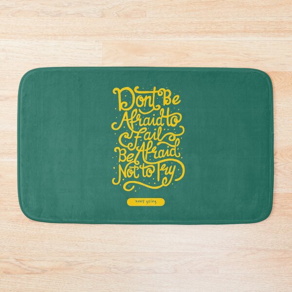 Item preview, Dont Be Afraid To Fail Be Afraid Not To Try | Keep Going designed and sold by AladdinMktgs.