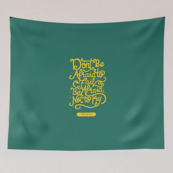 Item preview, Dont Be Afraid To Fail Be Afraid Not To Try | Keep Going designed and sold by AladdinMktgs.