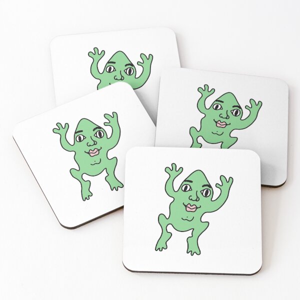 Item preview, froggy face designed and sold by Maryanne Purcell.