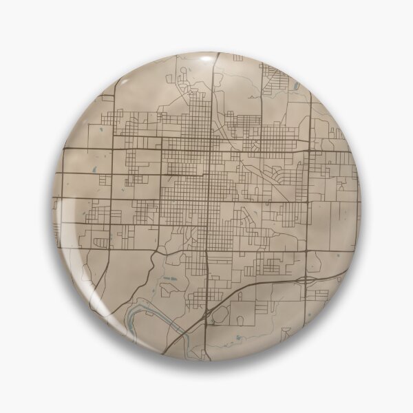 Item preview, Joplin Sepia Map designed and sold by CPTVDesign.