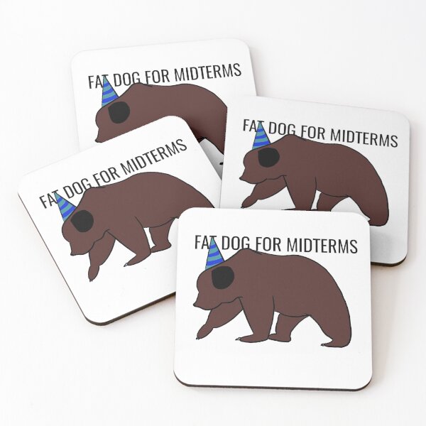 Item preview, Fat dog for midterms designed and sold by TheTwinBorn.