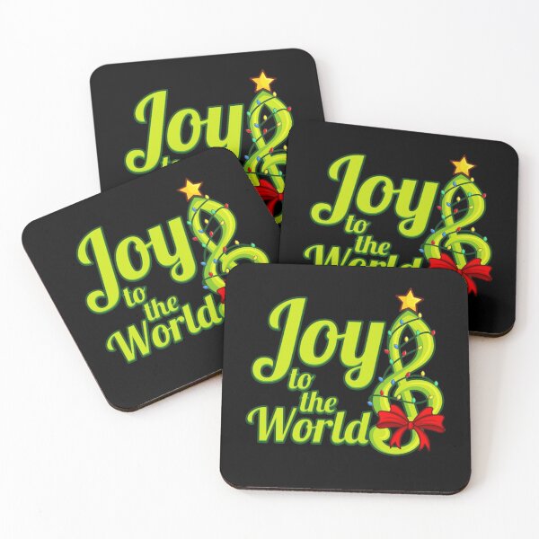 Item preview, Treble Clef Joy the World Christmas Tree designed and sold by DIGITALENT.