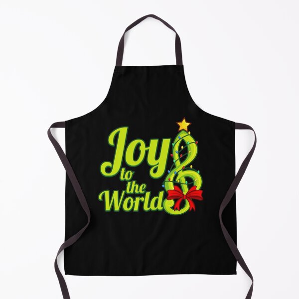 Item preview, Treble Clef Joy the World Christmas Tree designed and sold by DIGITALENT.