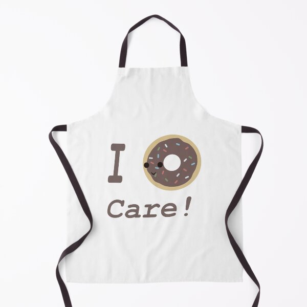 Item preview, I donut Care! Chocolate Kawaii donut designed and sold by Hedgie Designs.