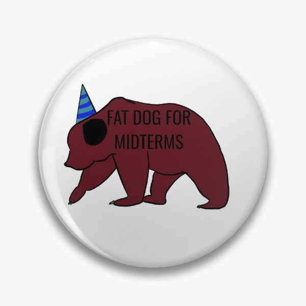 Item preview, Fat Dog for midterms designed and sold by TheTwinBorn.