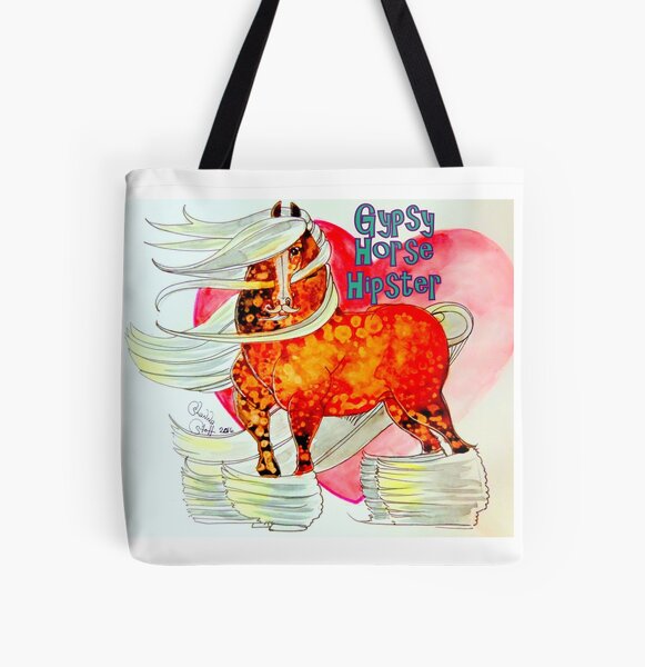 Aperçu de l'œuvre Hipster de cheval gitan # 2 créée et vendue par Shanna Stott.