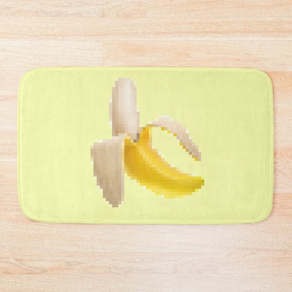 Item preview, Extremely Pixellated Censored Funny Banana Emoji Meme designed and sold by everything4eva.