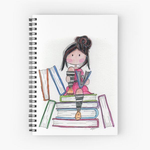 Item preview, Sitting on a To Be Read list... designed and sold by PushyGirl.
