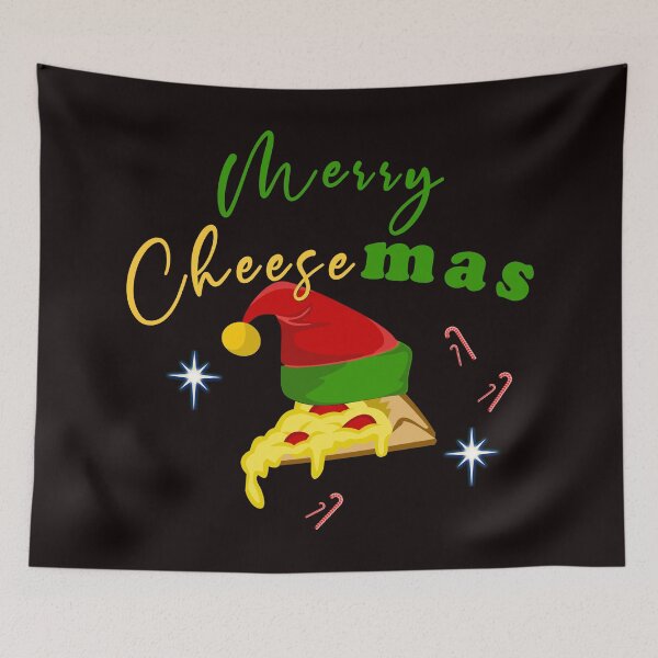 Item preview, Merry Cheesemas - Funny Cheese with Santa Hat Gift Ideas designed and sold by leo121687.