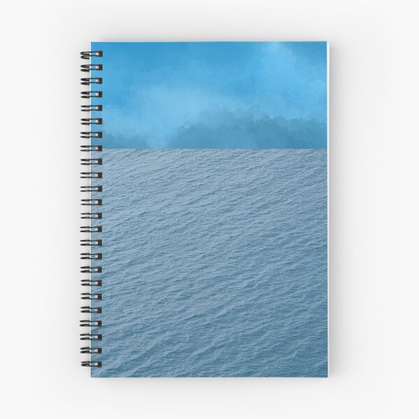 Item preview, Waves meet watercolor sky - calming water designed and sold by Luvjesus2.