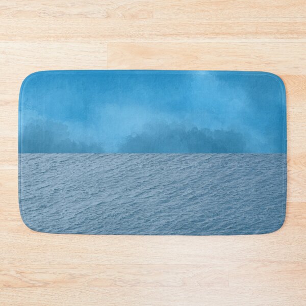 Item preview, Waves meet watercolor sky - calming water designed and sold by Luvjesus2.