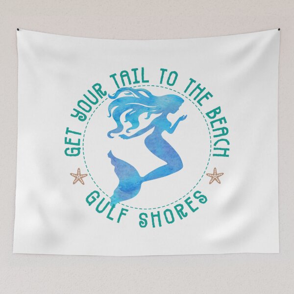 Item preview, Gulf Shores Alabama Mermaid Vacation Gear designed and sold by Futurebeachbum.