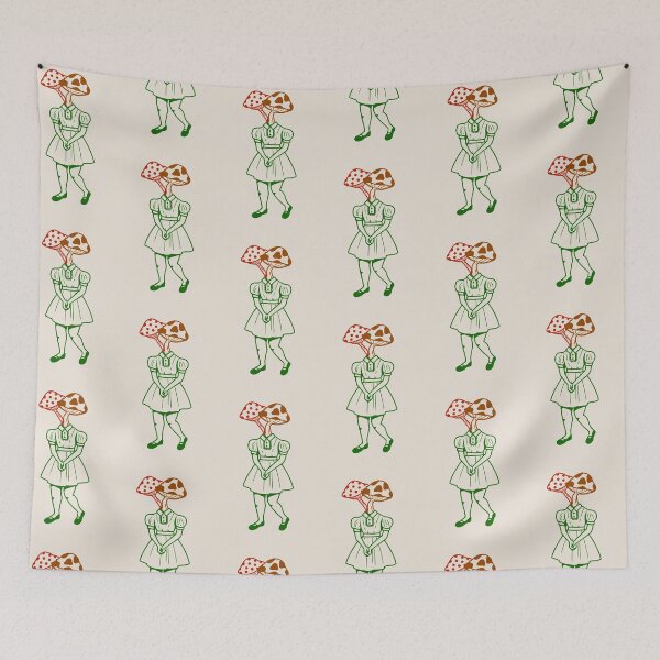 Item preview, Mushroom Girl designed and sold by Miranda Peterson.