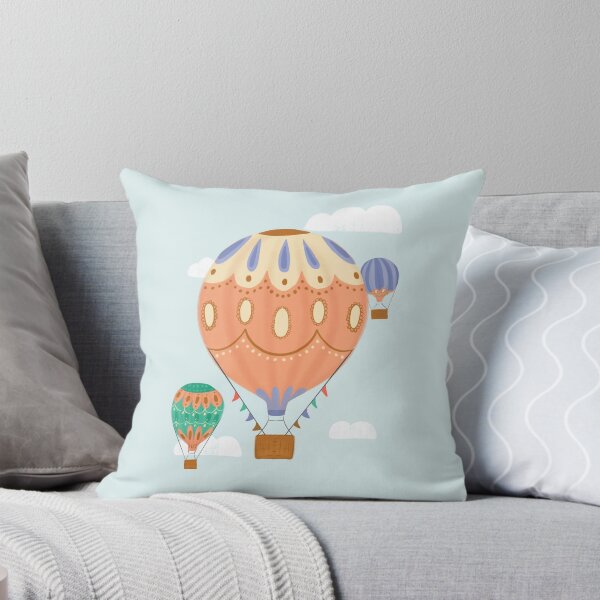 Item preview, Dreamy Hot Air Balloons designed and sold by latheandquill.