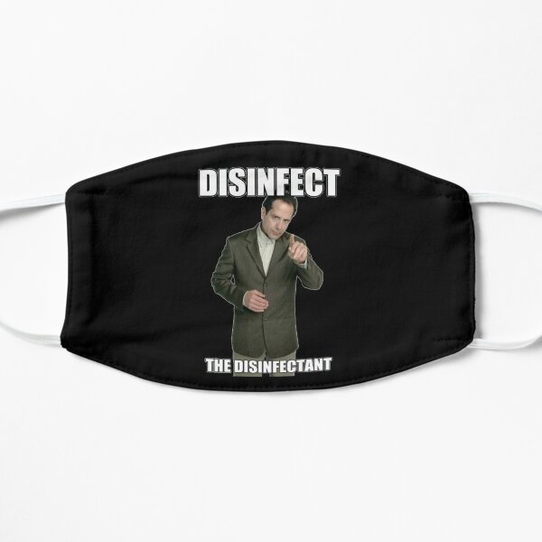 Monk: desinfecta el desinfectante! Mascarilla plana