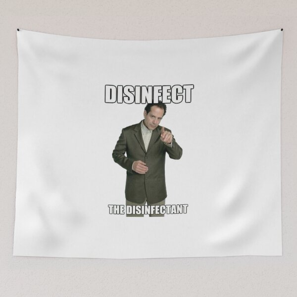 Item preview, Monk Adrian: "disinfect the disinfectant! " Cool T-Shirts and Accessories designed and sold by zurckoov.