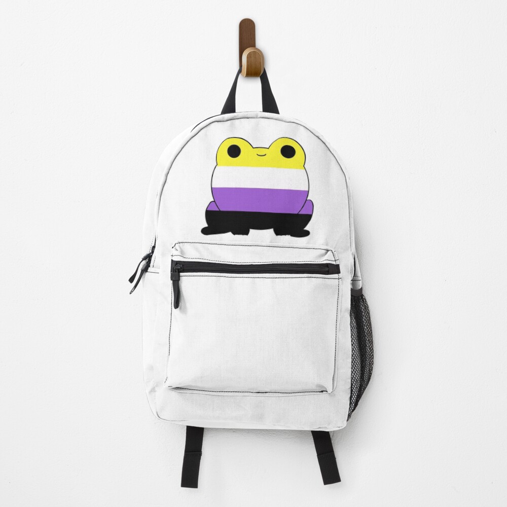 Item preview, Backpack designed and sold by Nonbinaryfrog.