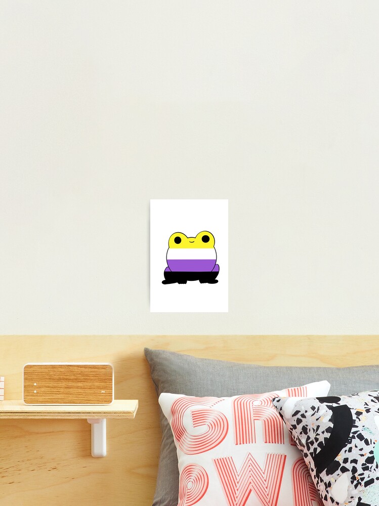 Thumbnail 2 of 3, Photographic Print, Nonbinary Frog designed and sold by Nonbinaryfrog.