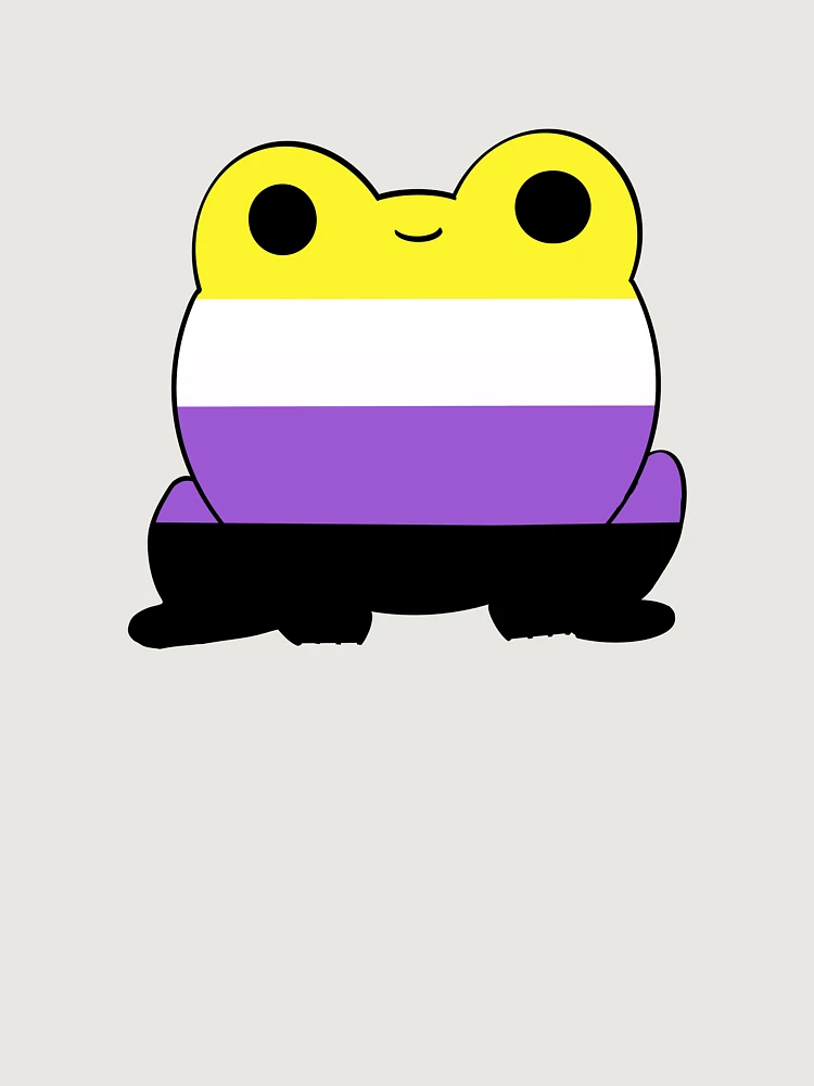 Thumbnail 6 of 6, Premium Oversized Sweatshirt, Nonbinary Frog designed and sold by Nonbinaryfrog.