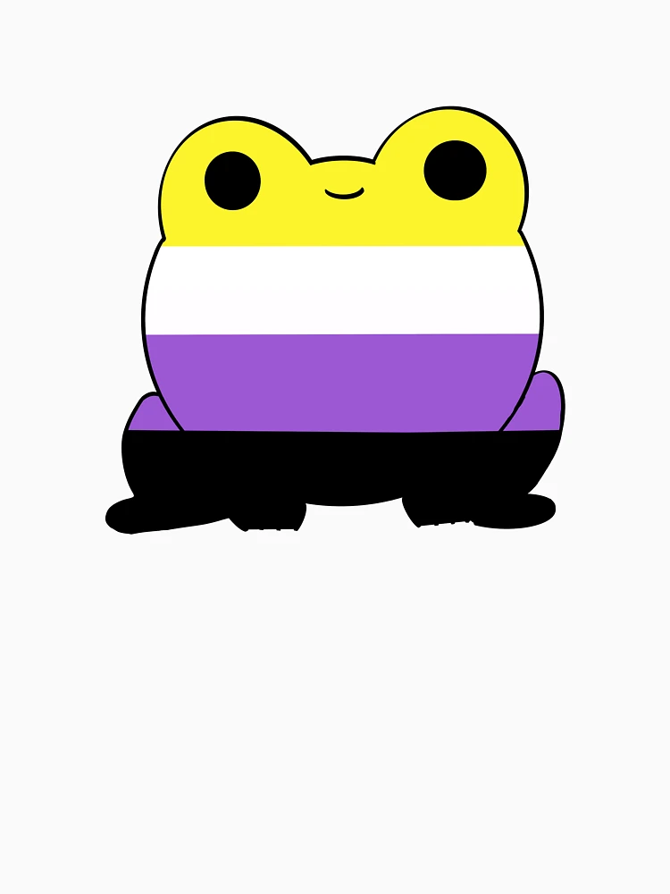 Thumbnail 6 of 6, Pullover Hoodie, Nonbinary Frog designed and sold by Nonbinaryfrog.