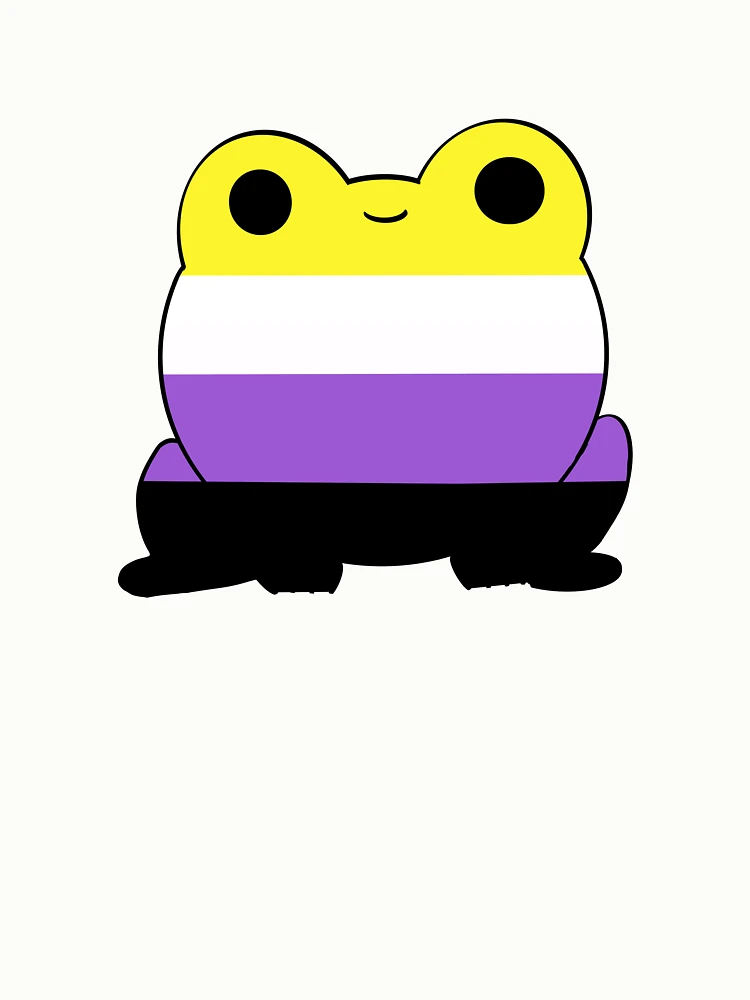 Thumbnail 6 of 6, Pullover Sweatshirt, Nonbinary Frog designed and sold by Nonbinaryfrog.