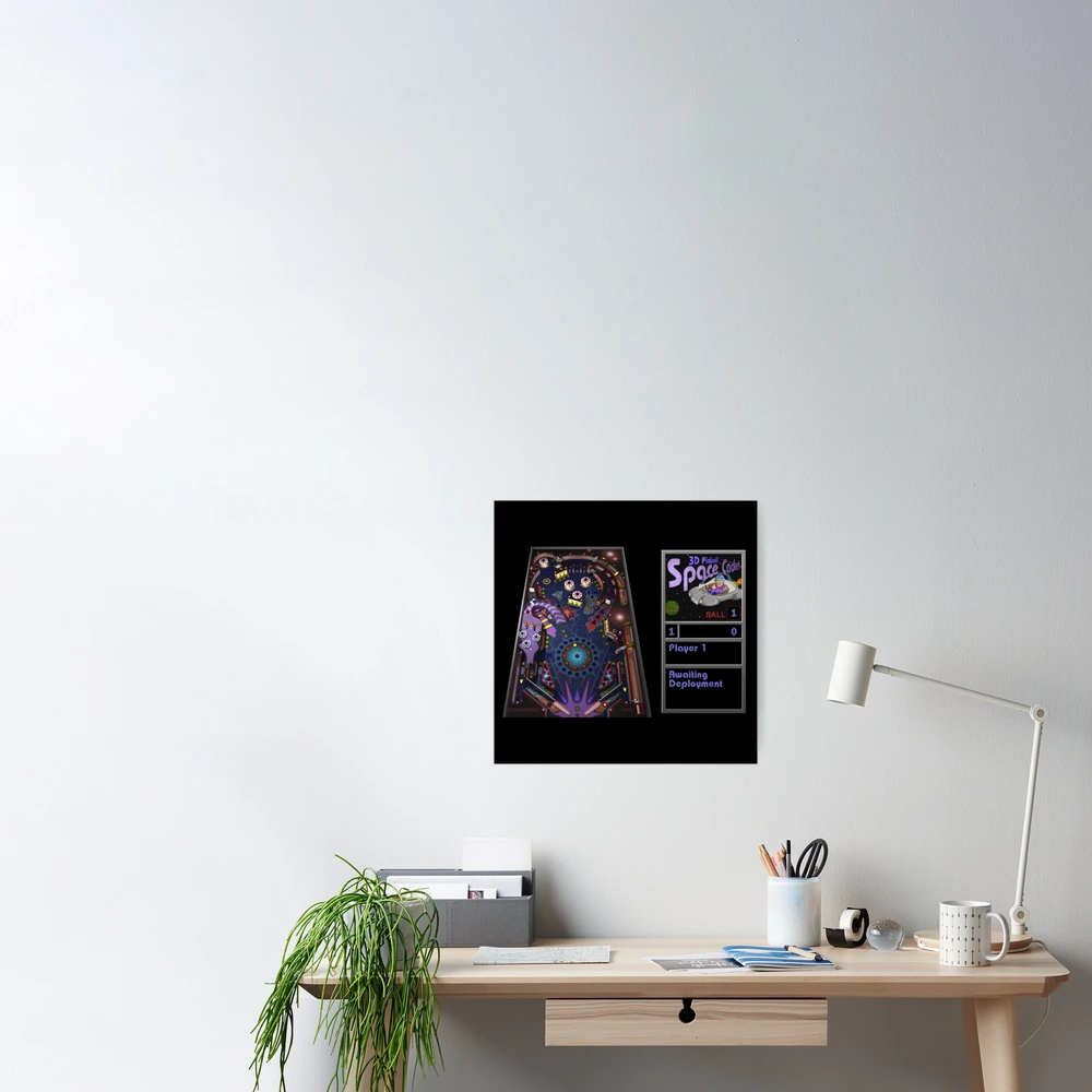 3D Pinball Space Cadet Poster for Sale by Cuttintees