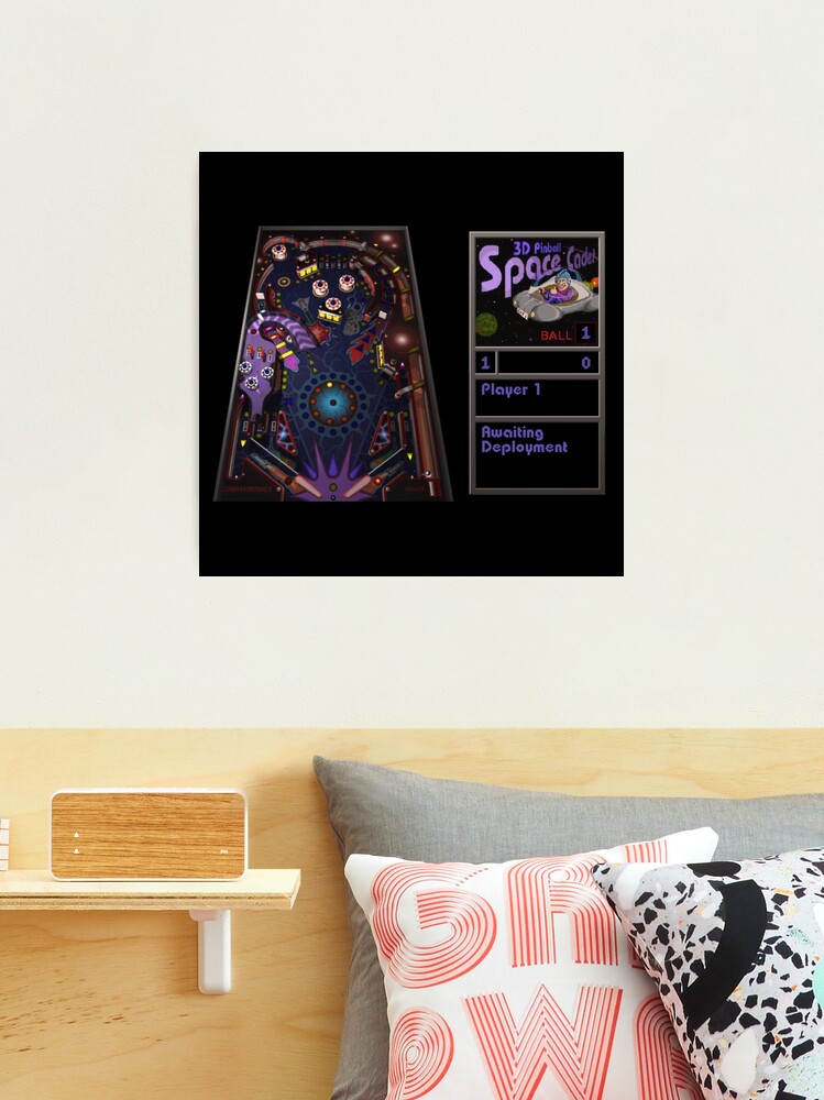 3D Pinball Space Cadet Poster for Sale by Cuttintees