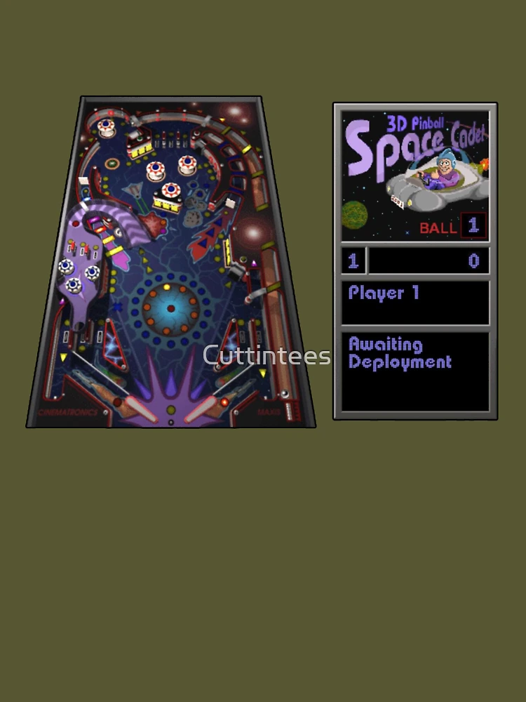 3D Pinball Space Cadet Poster for Sale by Cuttintees