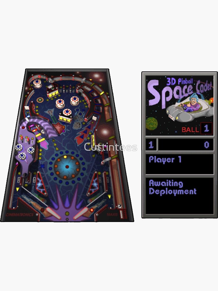 3D Pinball Space Cadet Poster for Sale by Cuttintees