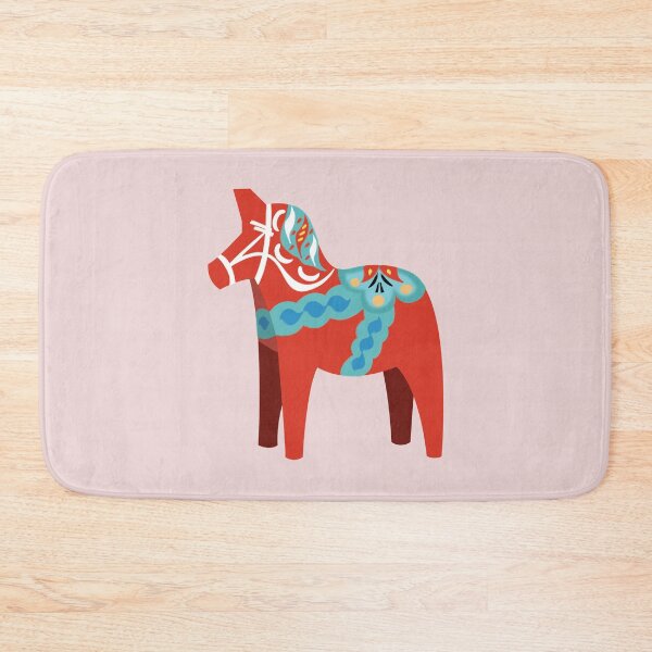 Item preview, Red Dala Horse designed and sold by Cintia Tamanaha.