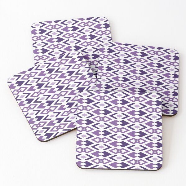 Item preview, Argyled Arrows Geometric Pattern – Purple designed and sold by RoguePatterns.