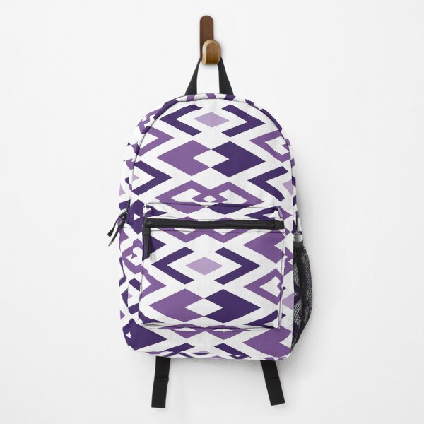 Item preview, Argyled Arrows Geometric Pattern – Purple designed and sold by RoguePatterns.